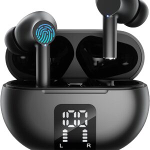 wireless bluetooth earphones sport stereo headphones hifi music earbuds with built in microphone hd call gaming headset